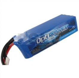 OPR27006S50  Opti Power Ultra 50C Lipo Cell Battery 2700mAh 6S 50C
